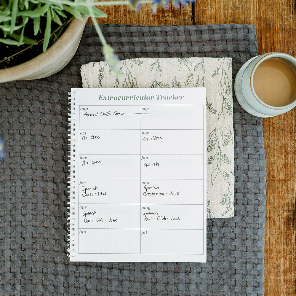 Homeschool Planner 2025-2026