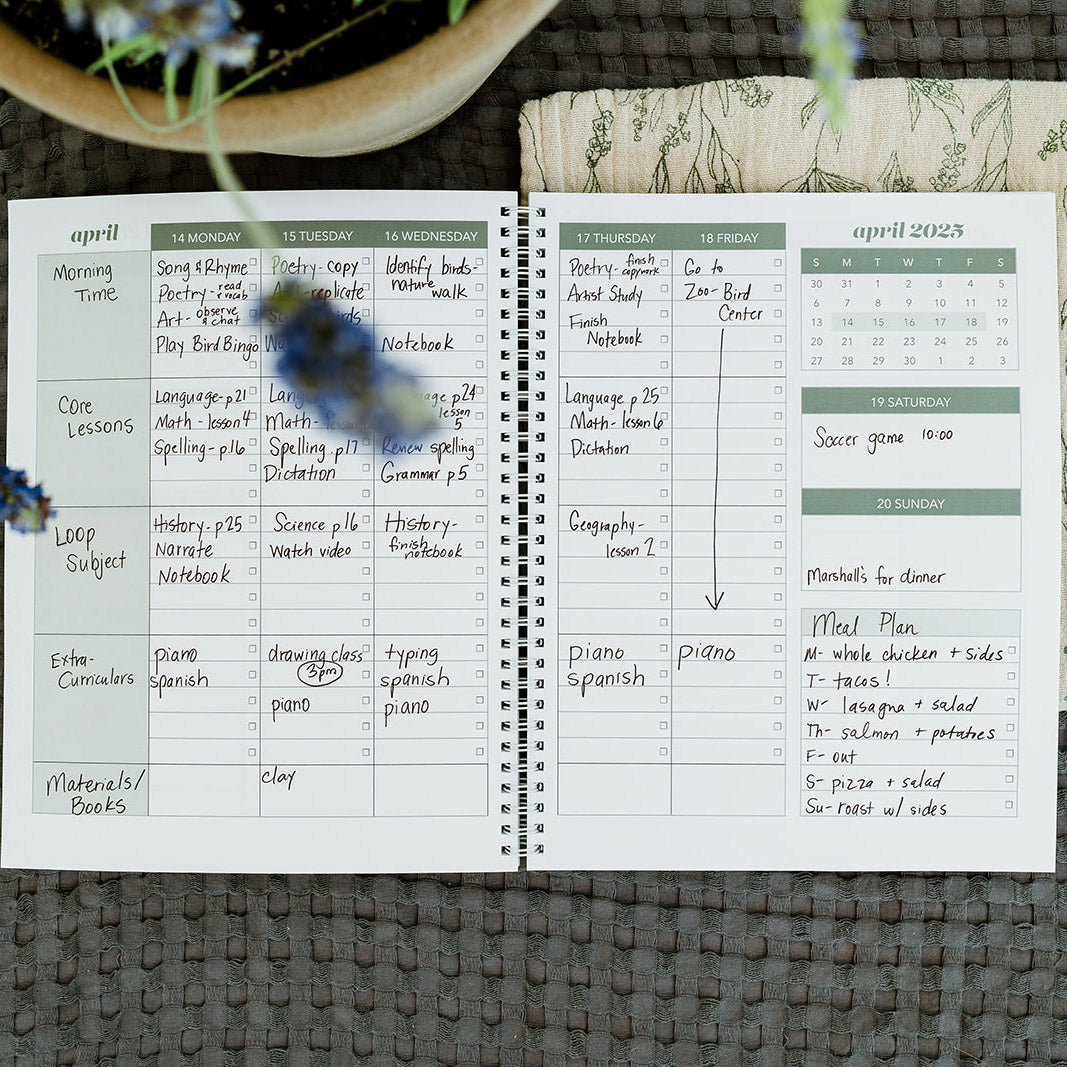 Homeschool Planner 2026-2027