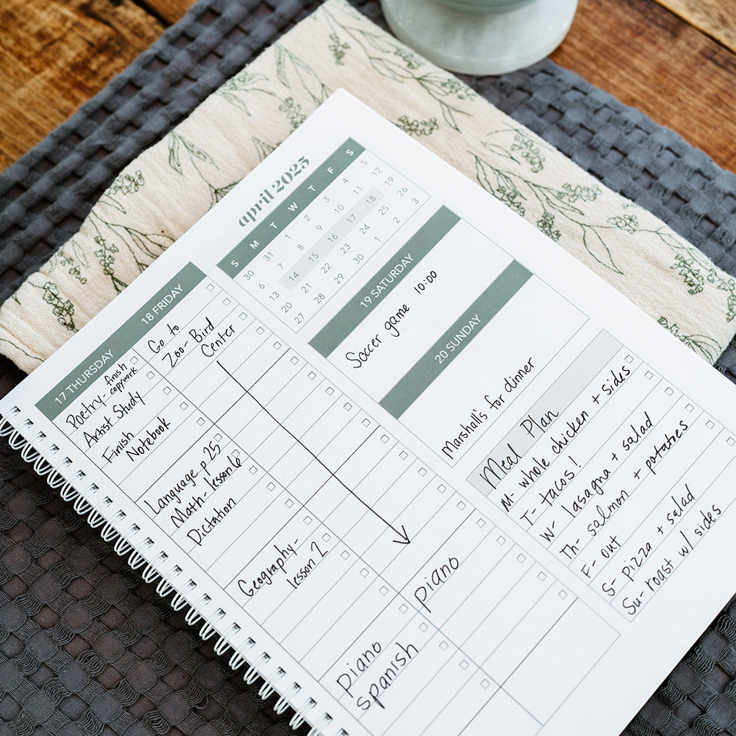 Homeschool Planner 2025-2026