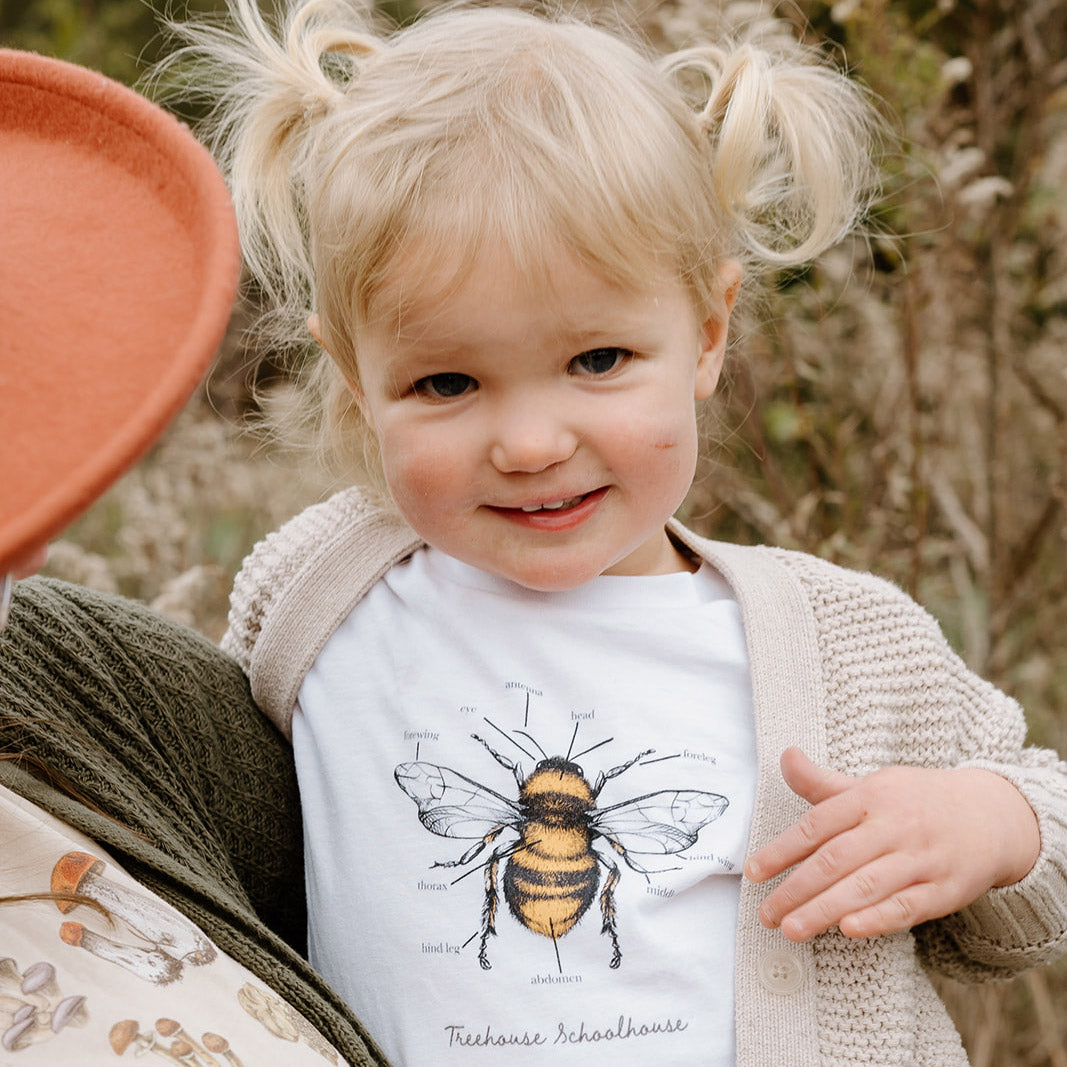 Toddler Bee Anatomy T-Shirt
