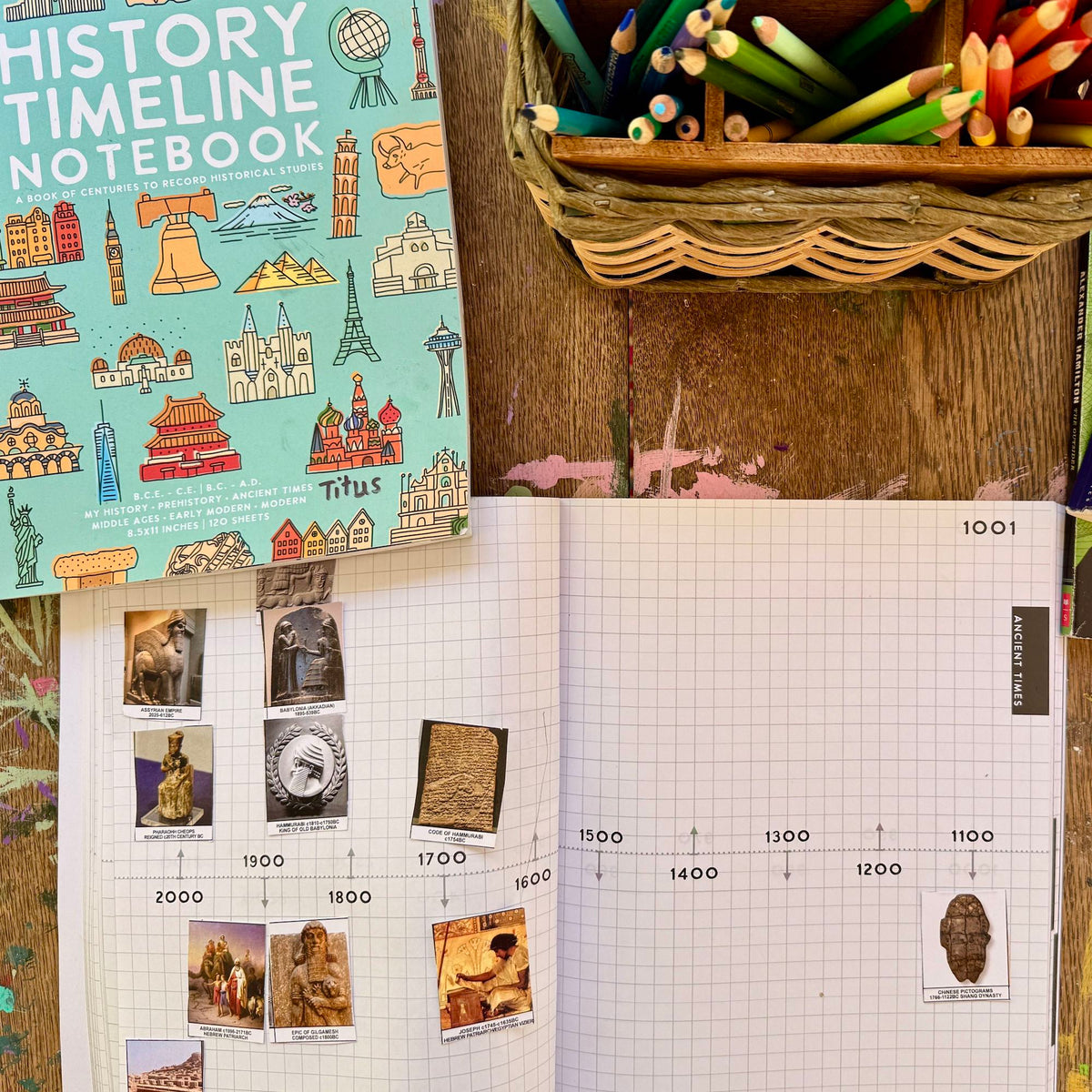 Meaningful Connections: How to Make a History Timeline Notebook