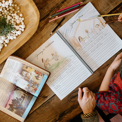 A Connected Christmas Narration Notebook