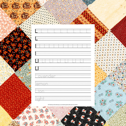 Wonder of Nature Print Copywork (Digital Download)