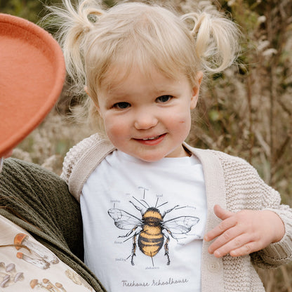 Toddler Bee Anatomy T-Shirt