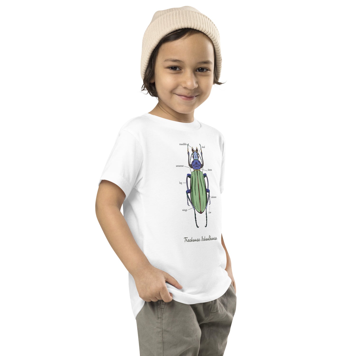 Toddler Beetle Anatomy T-Shirt