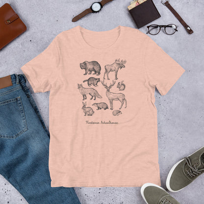 Unisex Woodland Creatures T-Shirt